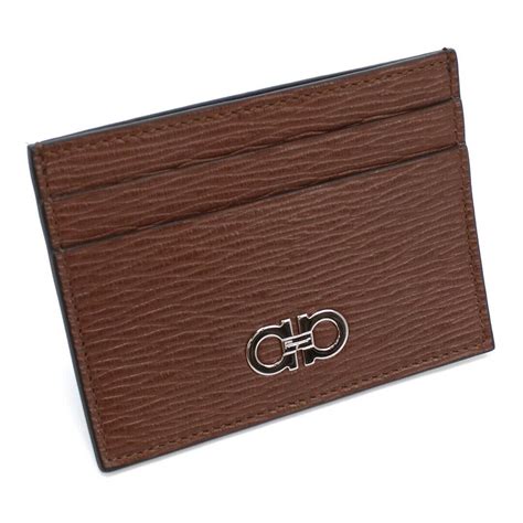 salvatore ferragamo cardholder|salvatore ferragamo money clip.